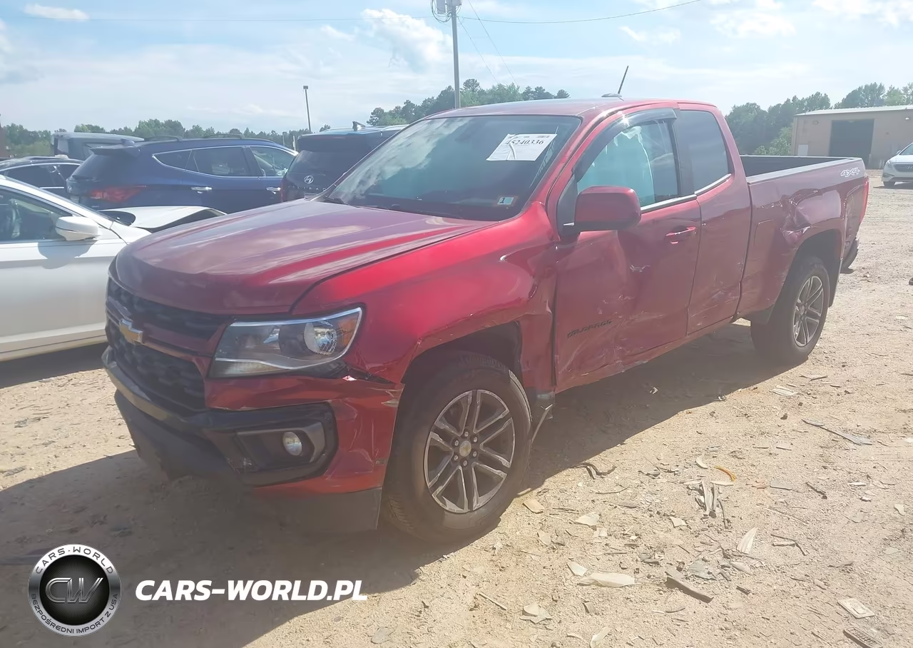 2022 Chevrolet Colorado 4Wd Long Box Lt VIN:1GCHTCEN9N1111597 - 2