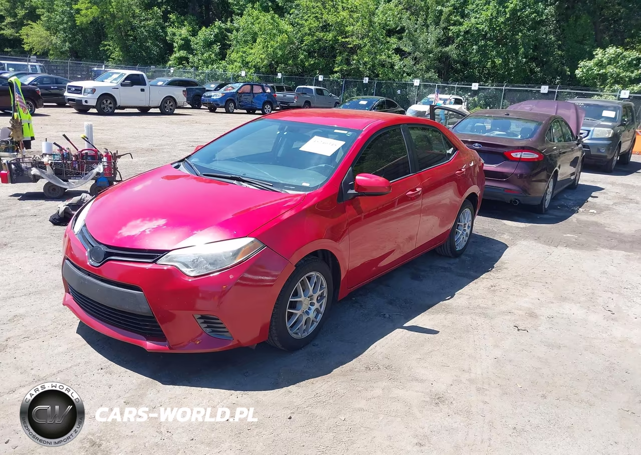 2016 Toyota Corolla Le VIN:2T1BURHE6GC571672 - 2