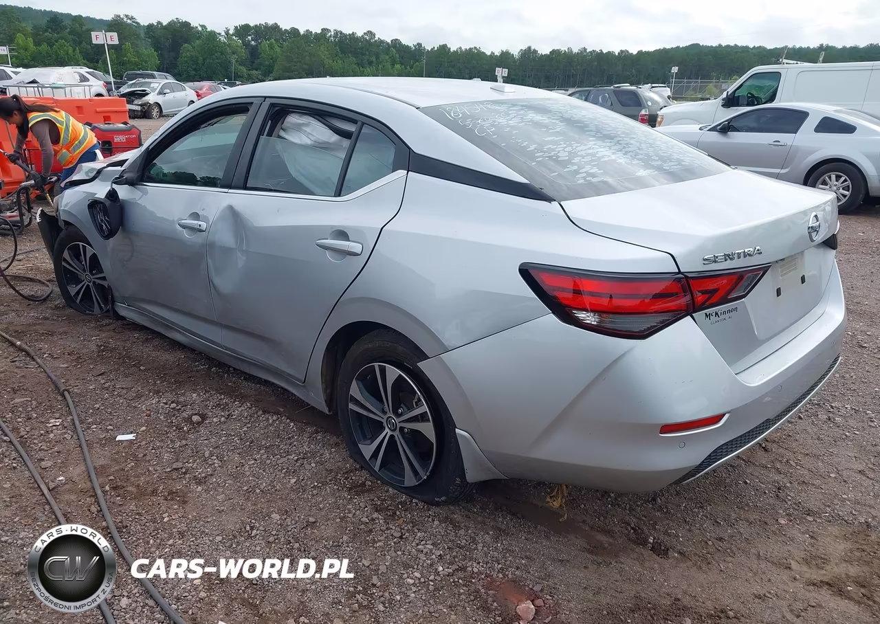2020 Nissan Sentra Sv Xtronic Cvt VIN:3N1AB8CV7LY295938 - 3