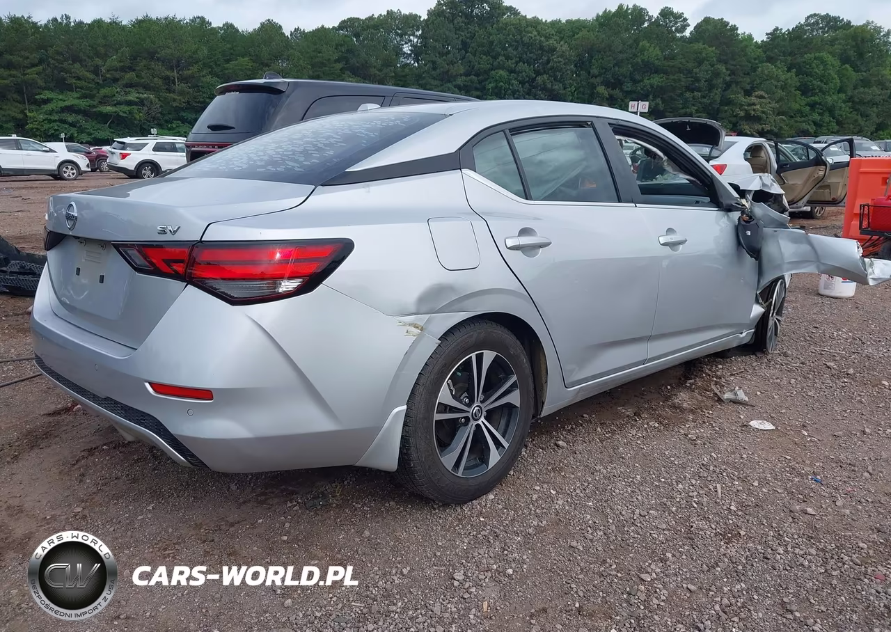 2020 Nissan Sentra Sv Xtronic Cvt VIN:3N1AB8CV7LY295938 - 4
