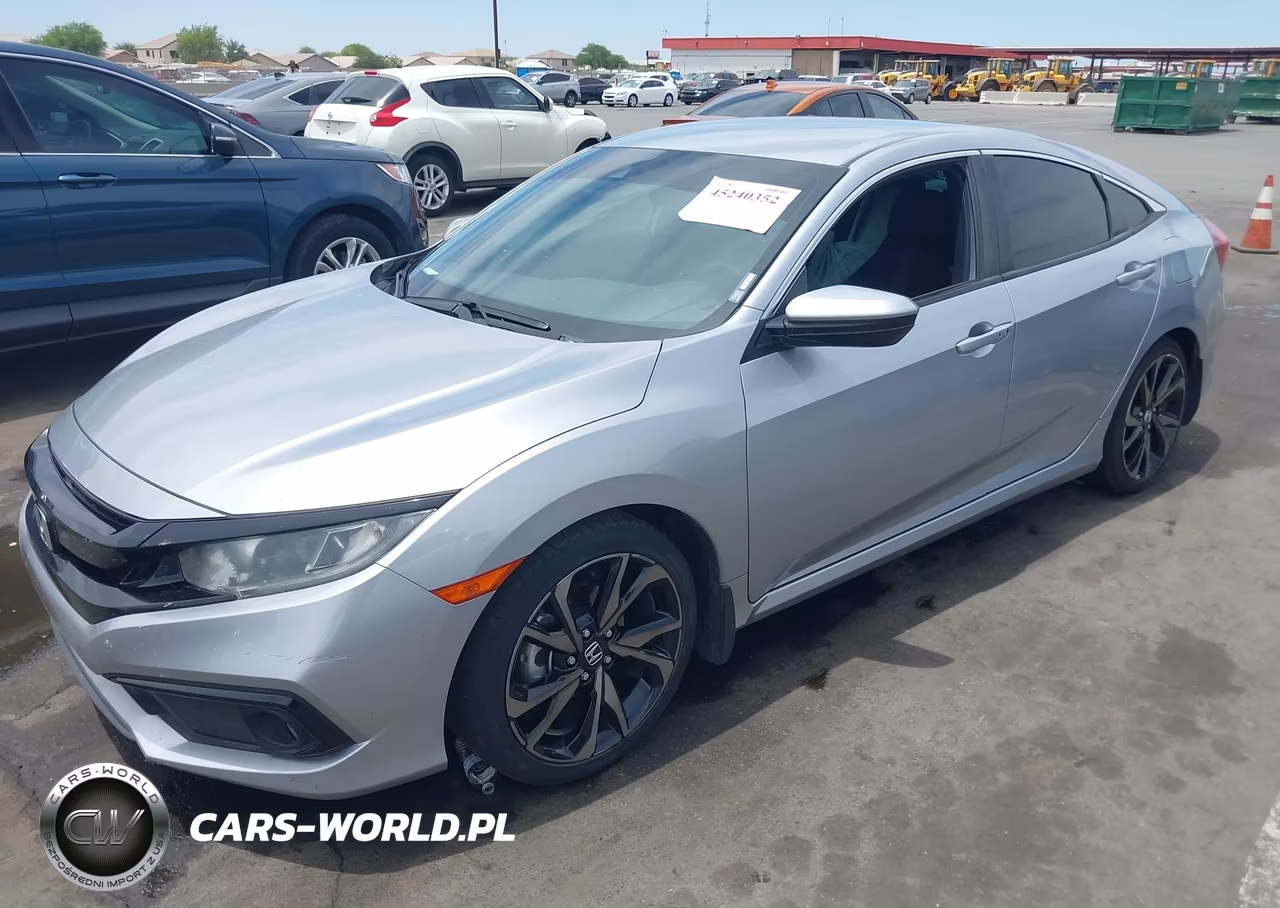 2021 Honda Civic Sport VIN:2HGFC2F89MH543019 - 2