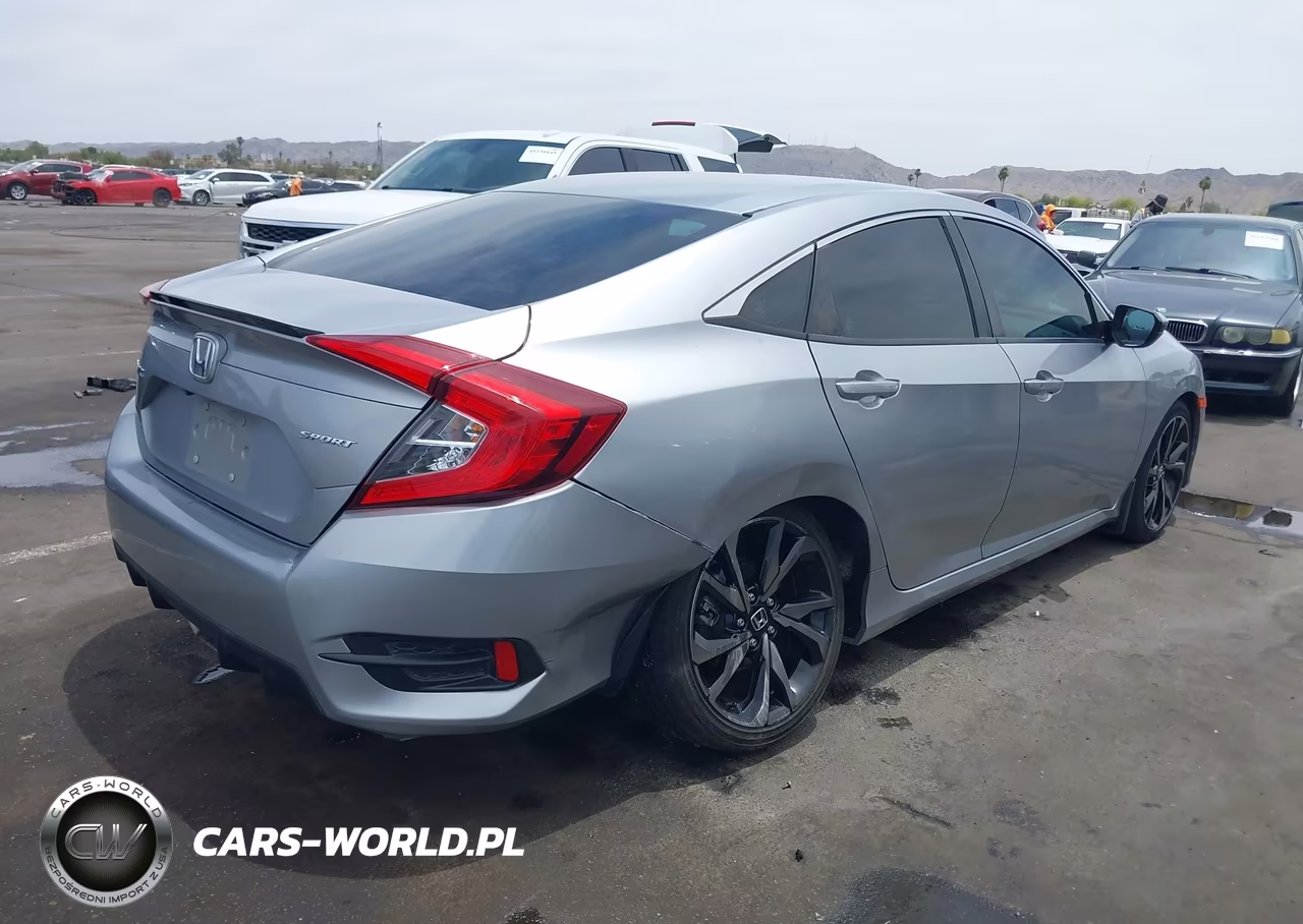 2021 Honda Civic Sport VIN:2HGFC2F89MH543019 - 4