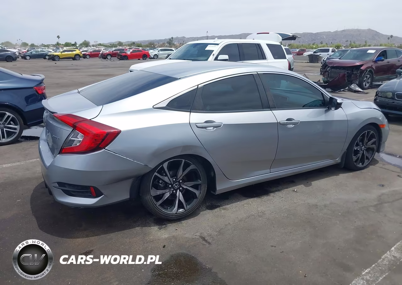 2021 Honda Civic Sport VIN:2HGFC2F89MH543019 - 6