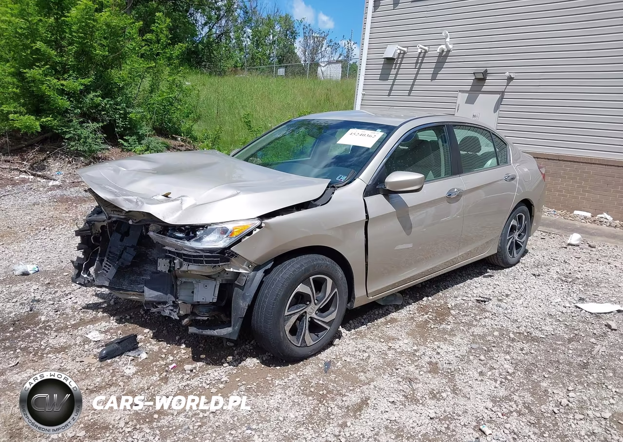 2016 Honda Accord Lx VIN:1HGCR2F39GA244882 - 2