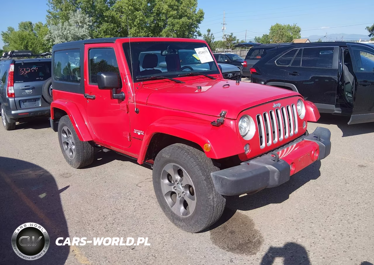 2017 Jeep Wrangler Sahara 4X4