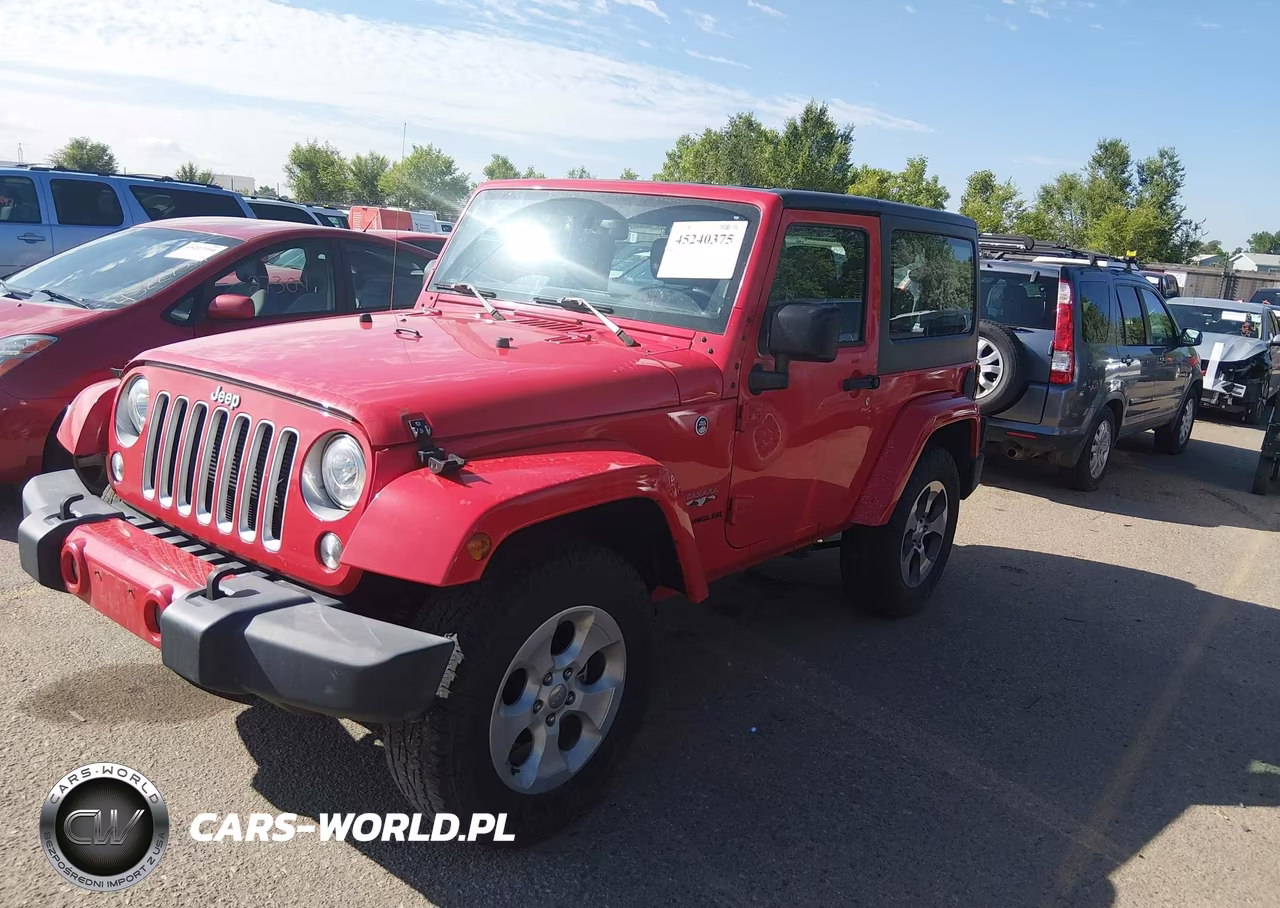 2017 Jeep Wrangler Sahara 4X4 VIN:1C4AJWBG1HL680564 - 2