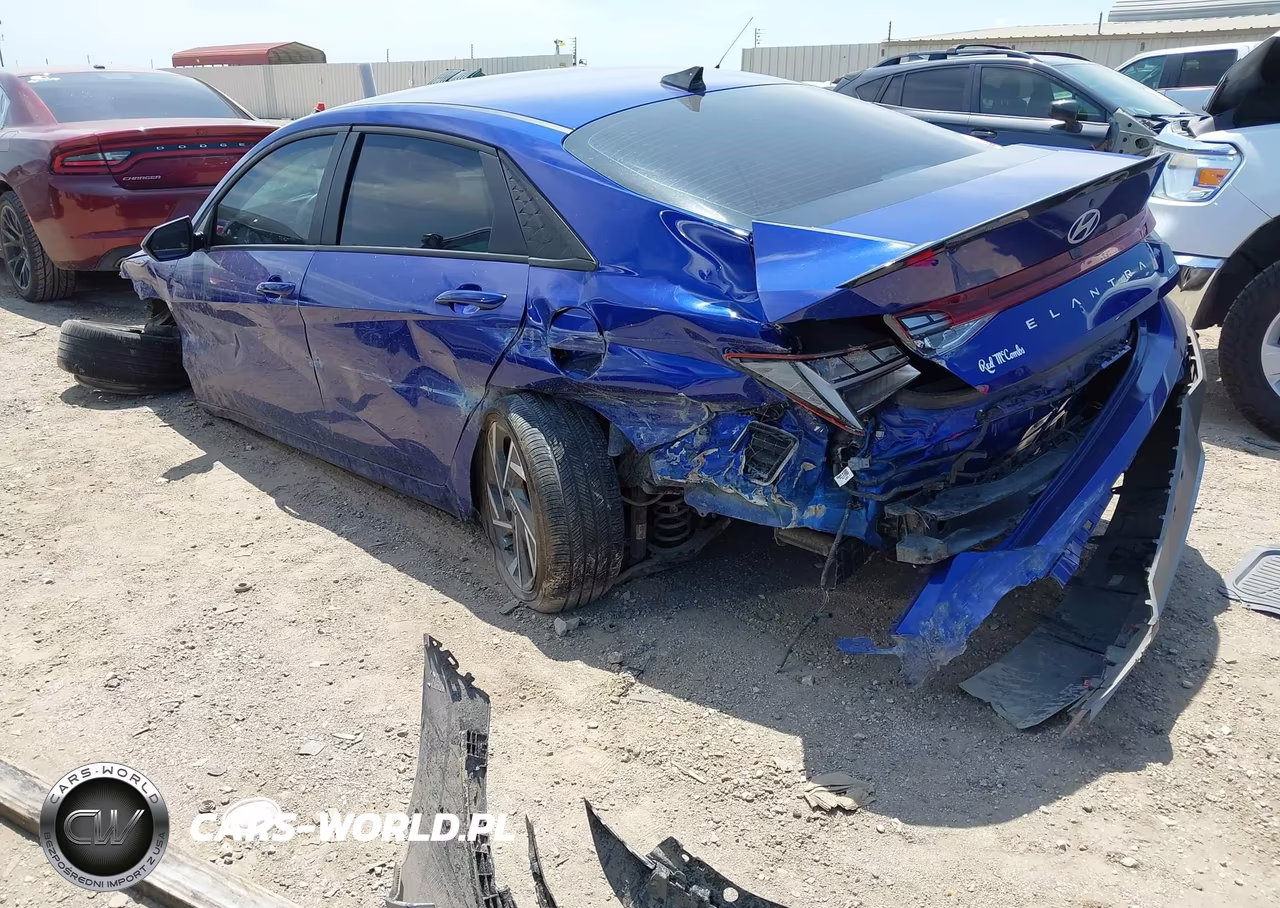 2025 Hyundai Elantra Hybrid Sel Sport VIN:KMHLM4DJ8SU164647 - 3