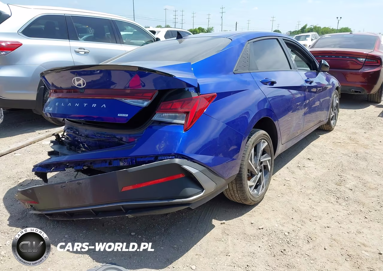 2025 Hyundai Elantra Hybrid Sel Sport VIN:KMHLM4DJ8SU164647 - 4