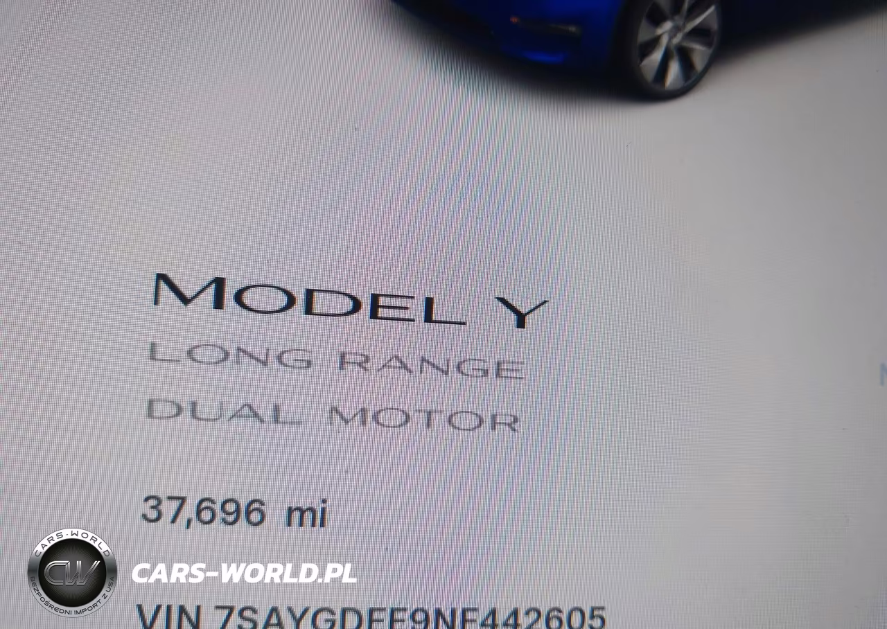 2022 Tesla Model Y Long Range Dual Motor All-Wheel Drive VIN:7SAYGDEE9NF442605 - 16