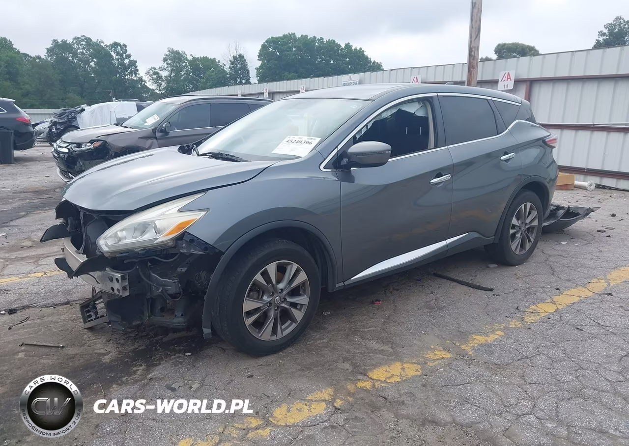 2016 Nissan Murano Platinum-S-Sl-Sv VIN:5N1AZ2MG3GN148309 - 2