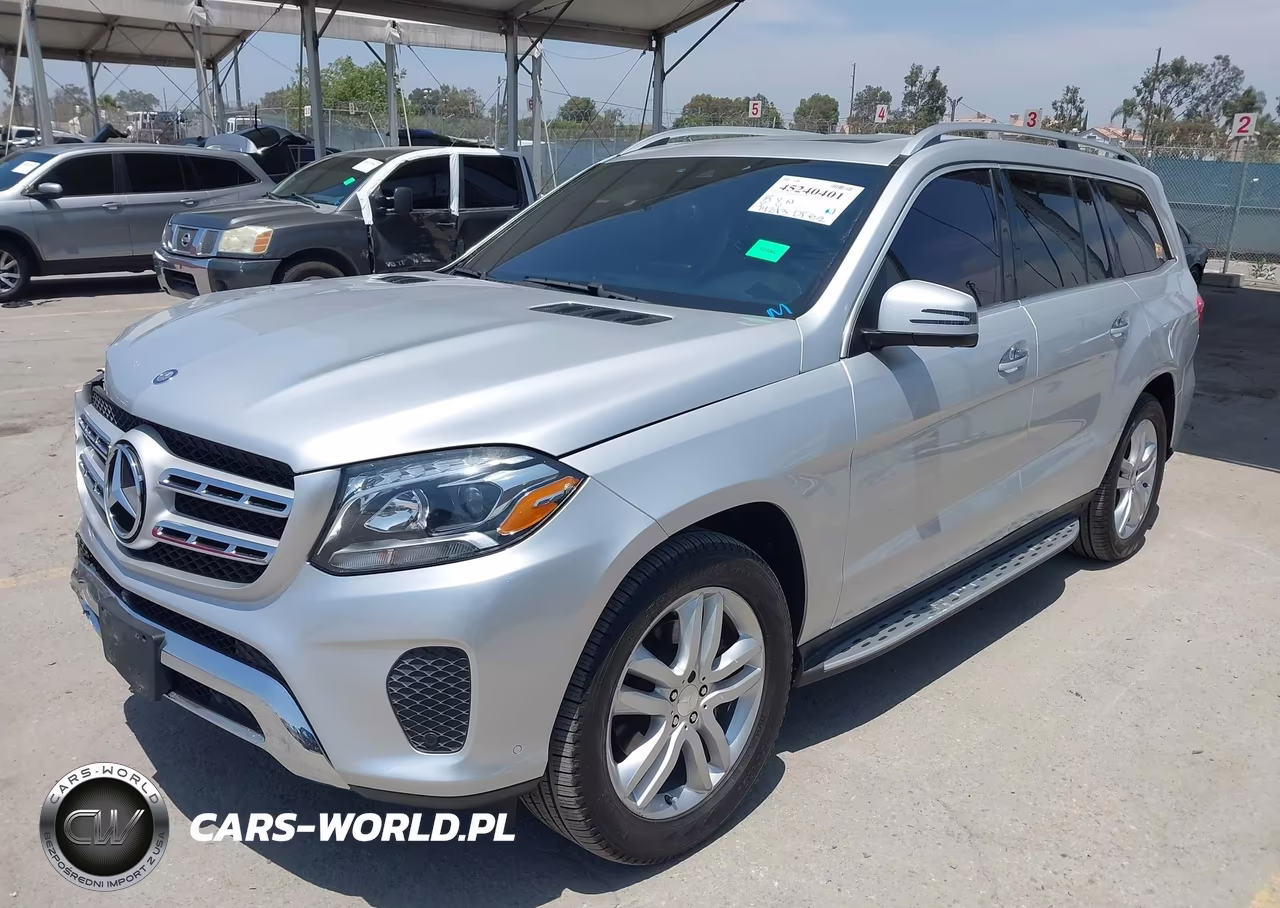 2017 Mercedes-Benz Gls 450 4Matic VIN:4JGDF6EE5HA821734 - 2