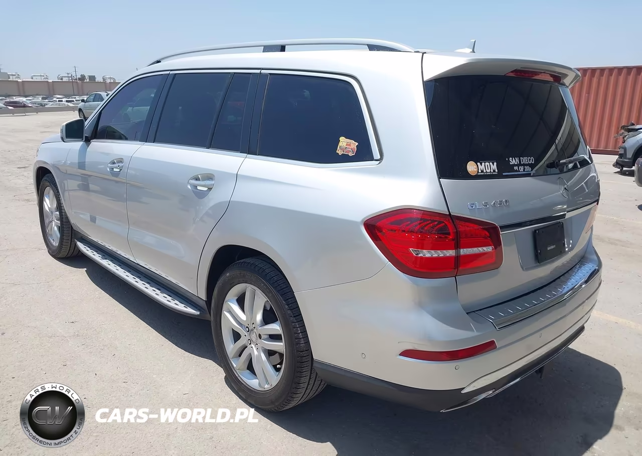 2017 Mercedes-Benz Gls 450 4Matic VIN:4JGDF6EE5HA821734 - 3