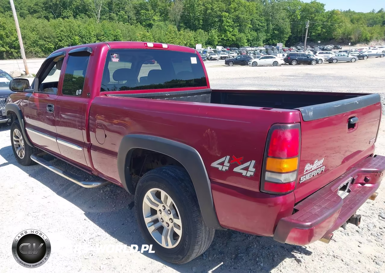 2005 GMC Sierra 1500 Sle VIN:1GTEK19Z85Z187238 - 3
