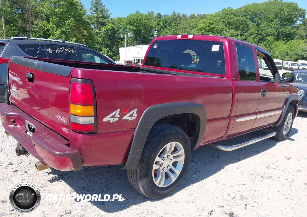 2005 GMC Sierra 1500 Sle VIN:1GTEK19Z85Z187238 - 4