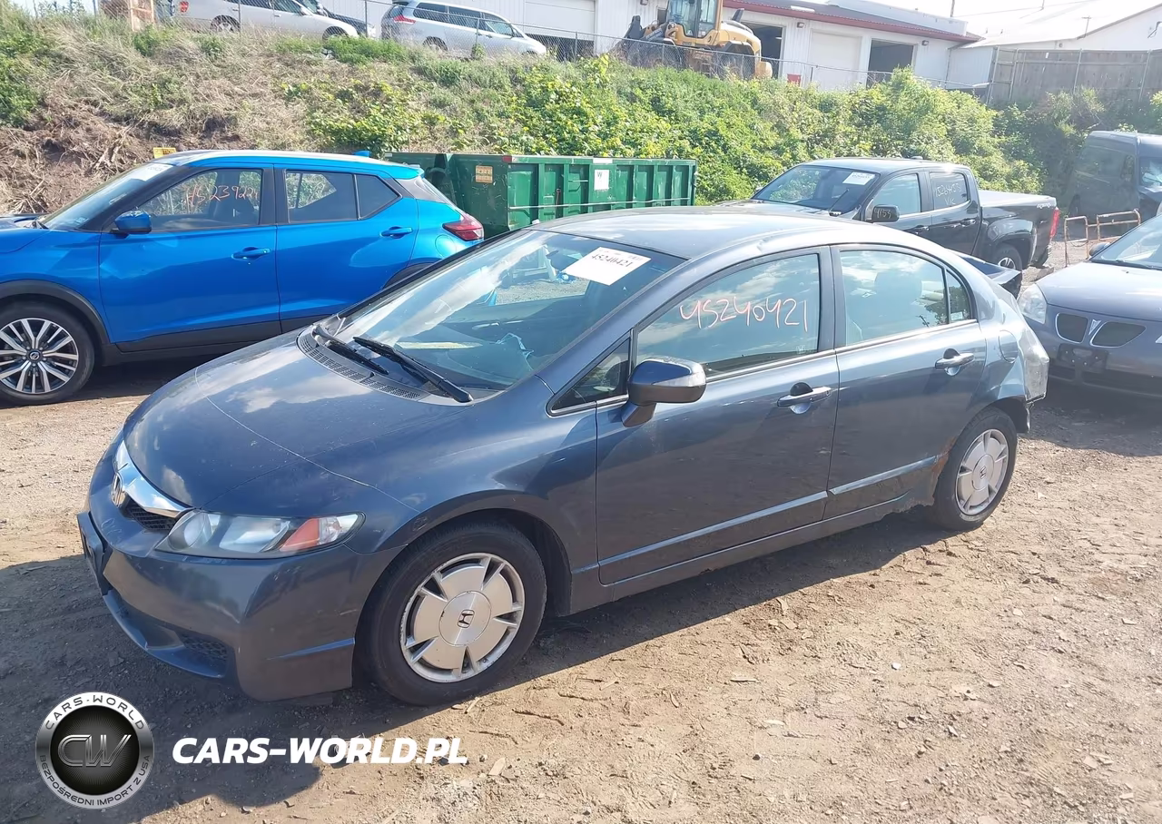 2009 Honda Civic Hybrid VIN:JHMFA36249S000486 - 2