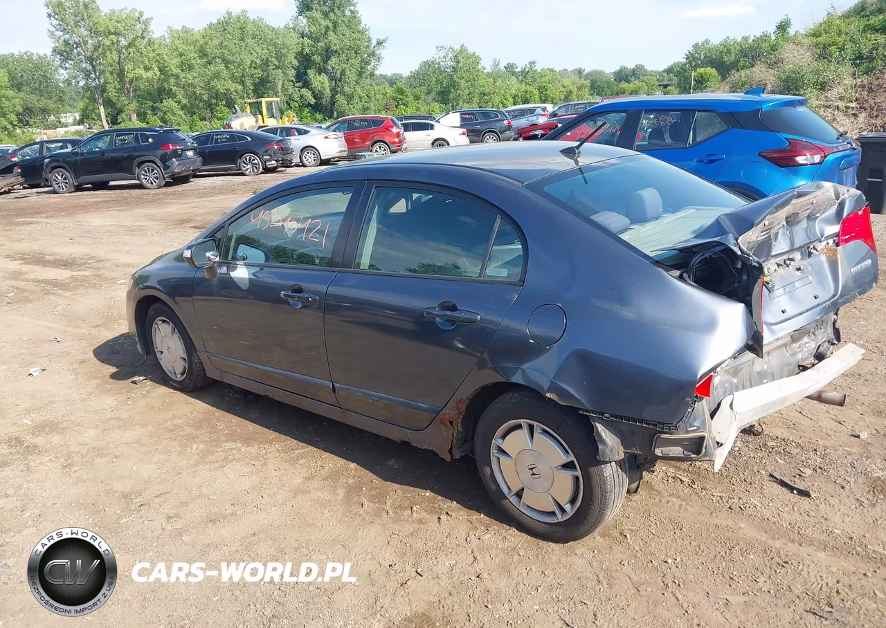 2009 Honda Civic Hybrid VIN:JHMFA36249S000486 - 3