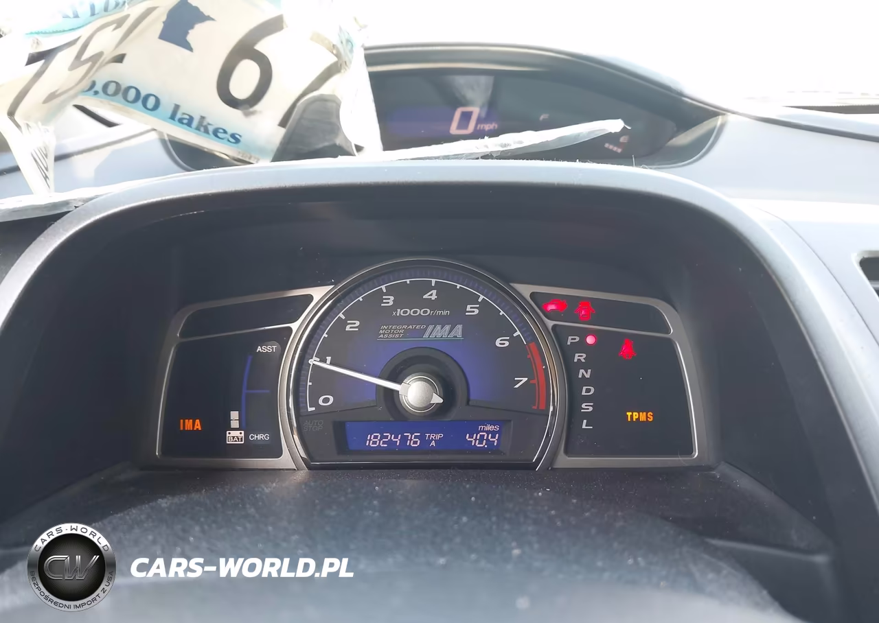 2009 Honda Civic Hybrid VIN:JHMFA36249S000486 - 7