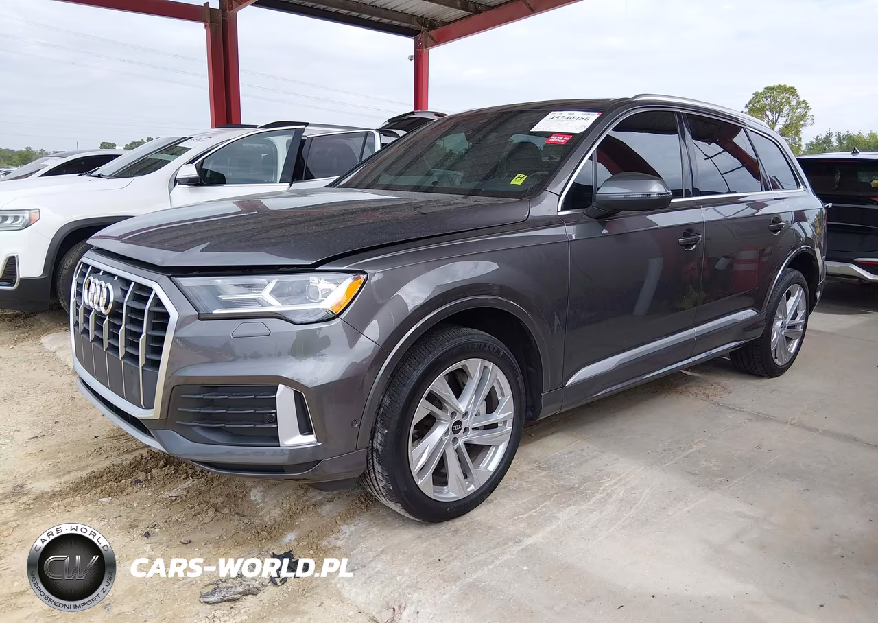 2021 Audi Q7 Premium Plus 45 Tfsi Quattro Tiptronic VIN:WA1LJAF74MD040093 - 2