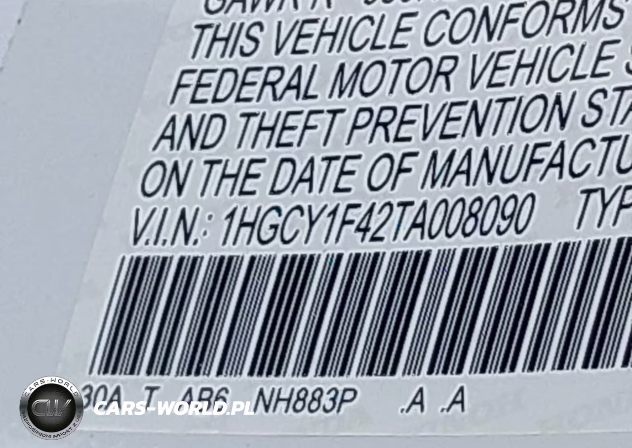 2026 Honda Accord Se VIN:1HGCY1F42TA008090 - 9