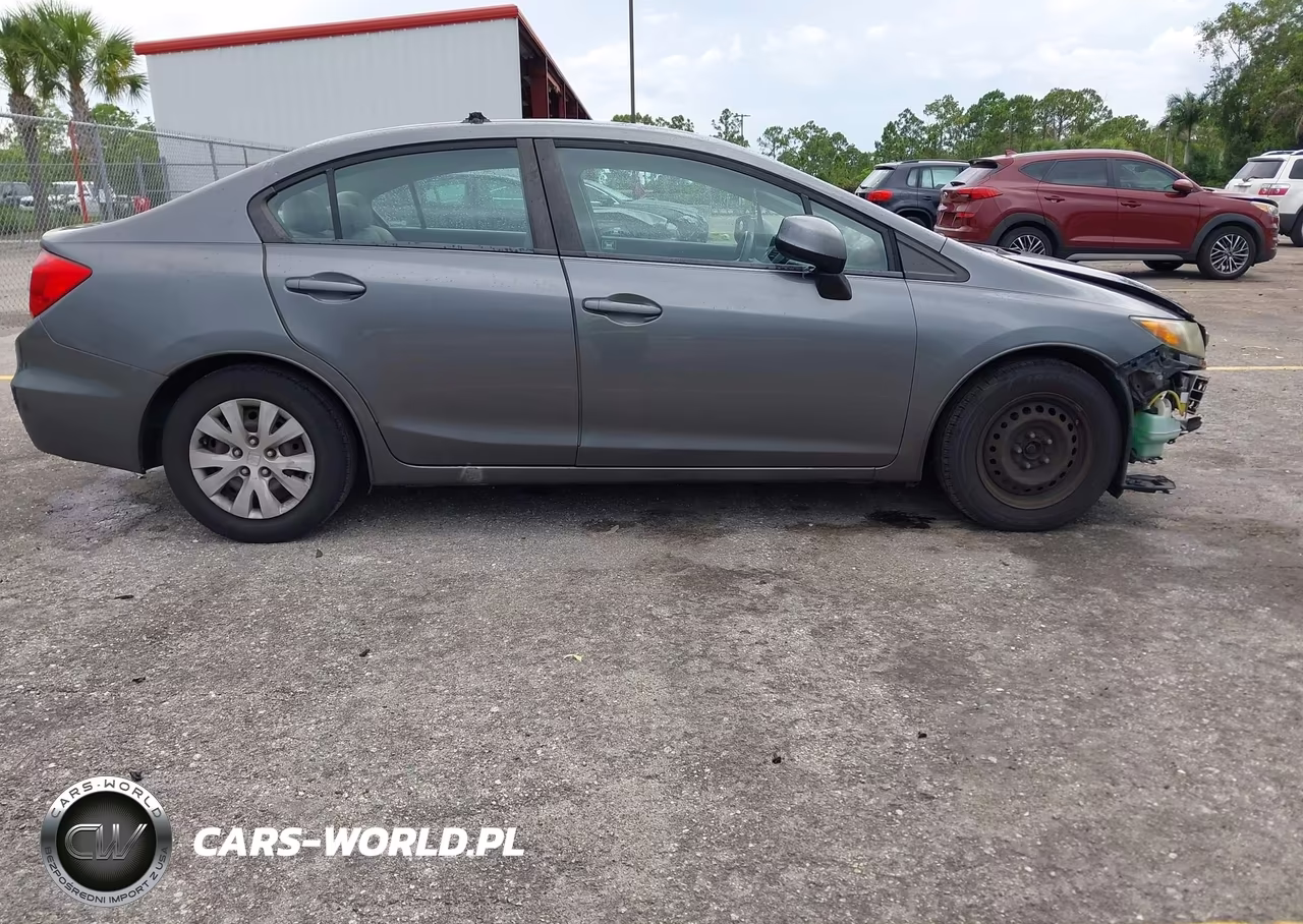 2012 Honda Civic Lx VIN:19XFB2F51CE021714 - 14