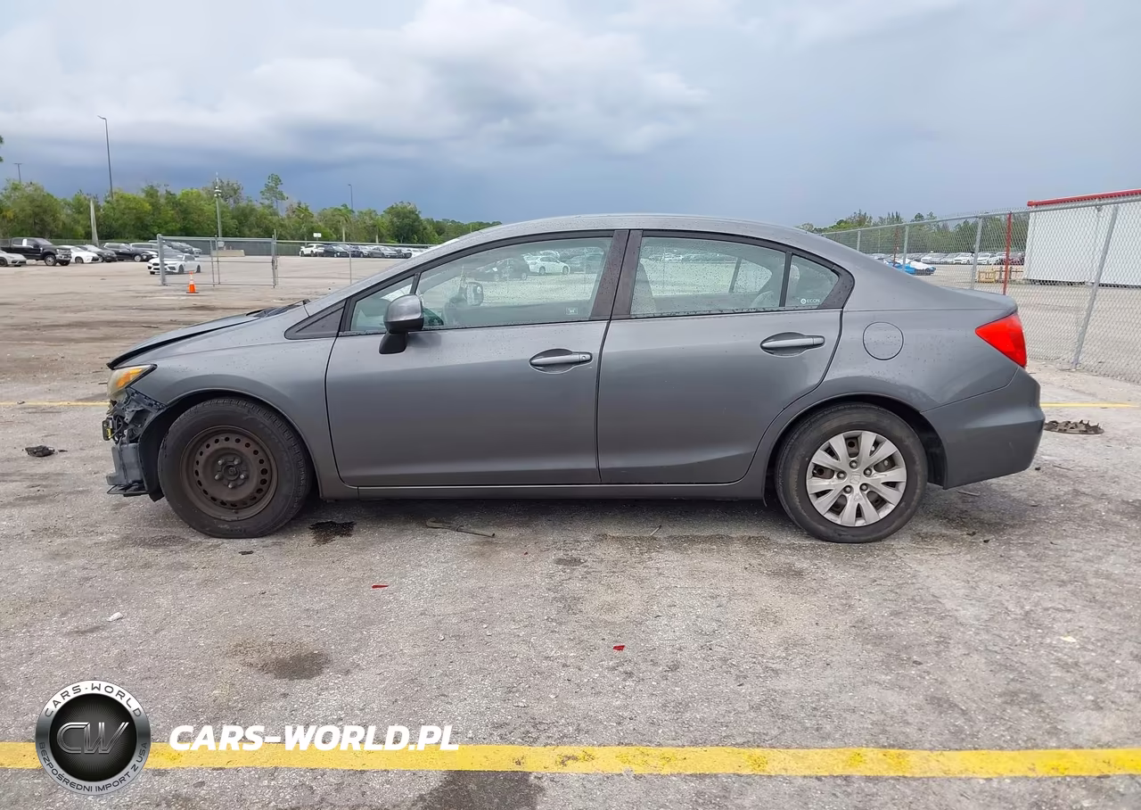 2012 Honda Civic Lx VIN:19XFB2F51CE021714 - 15
