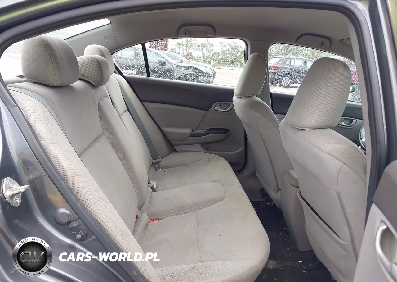 2012 Honda Civic Lx VIN:19XFB2F51CE021714 - 8
