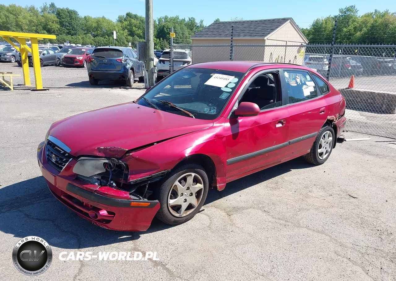 2005 Hyundai Elantra Gls-Gt VIN:KMHDN56D35U161285 - 2