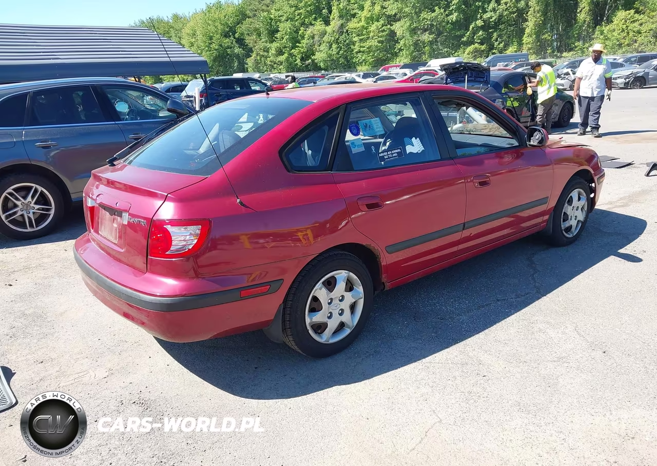 2005 Hyundai Elantra Gls-Gt VIN:KMHDN56D35U161285 - 4