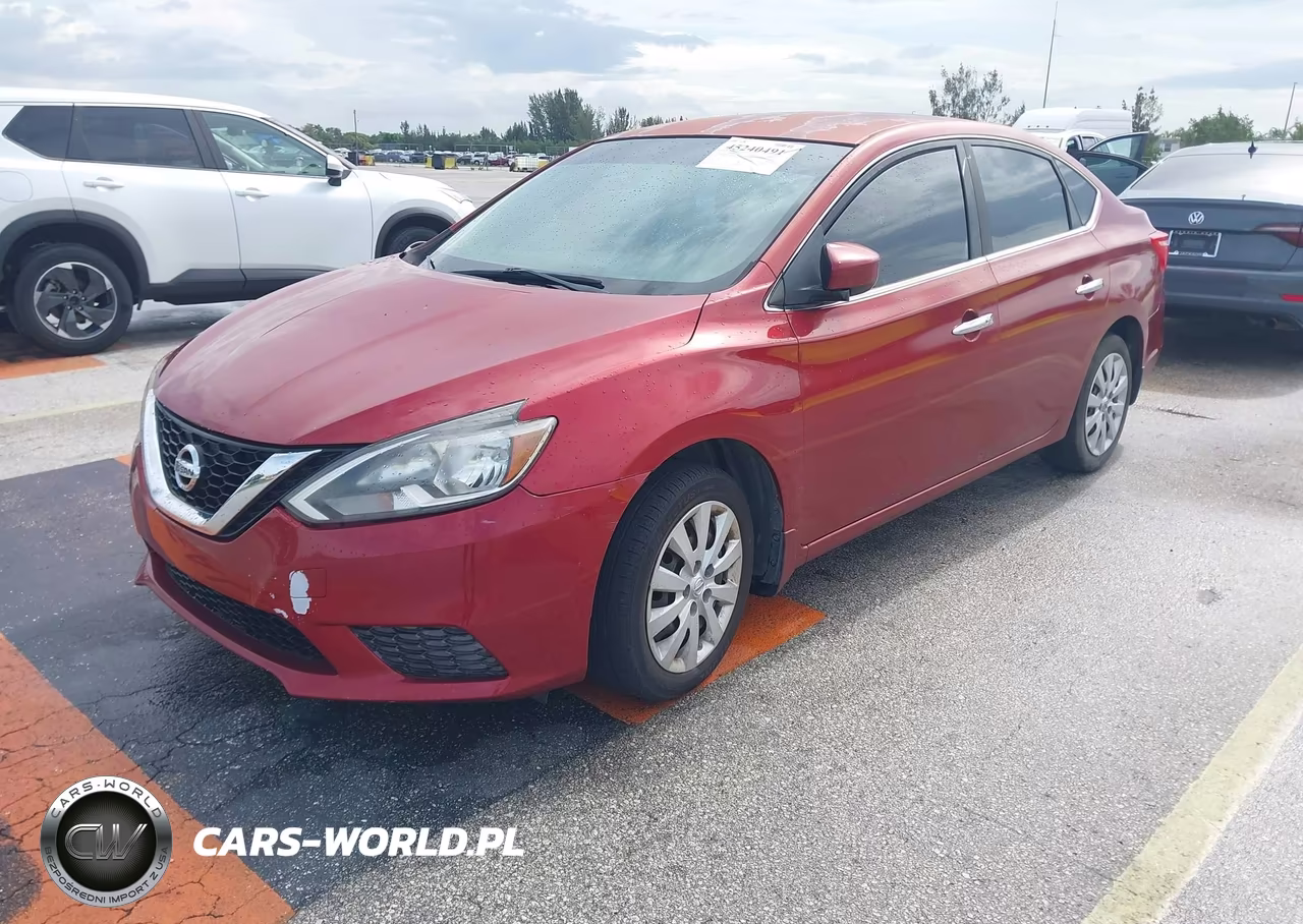 2016 Nissan Sentra Sv VIN:3N1AB7AP6GY219616 - 2