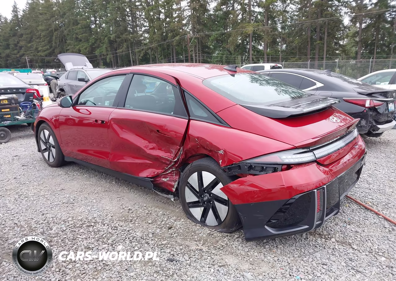 2025 Hyundai Ioniq 6 Se VIN:KMHM24AC9SA102515 - 3