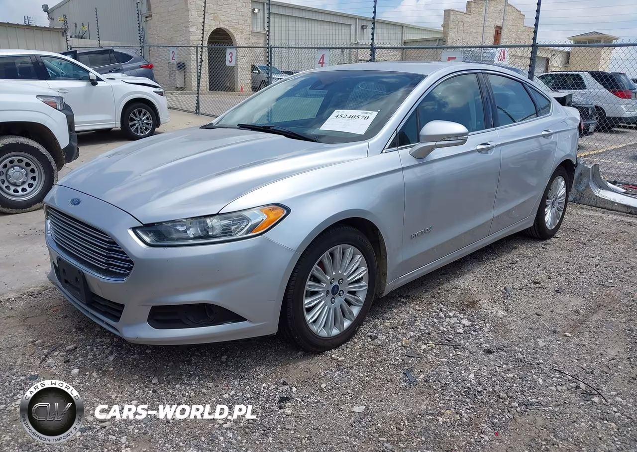 2015 Ford Fusion Hybrid Se VIN:3FA6P0LU6FR161083 - 2