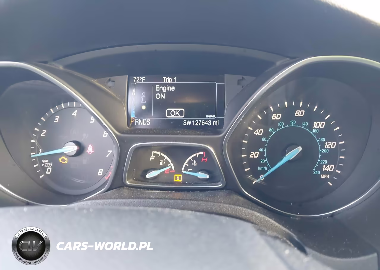 2014 Ford Focus Titanium VIN:1FADP3J24EL422654 - 7
