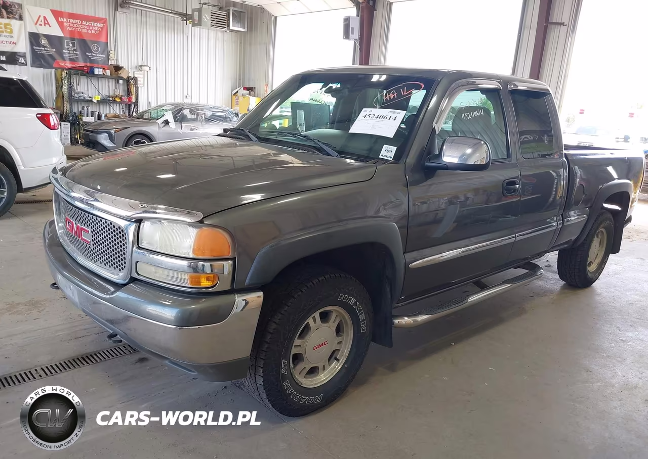 2001 GMC Sierra 1500 Sle VIN:1GTEK19T01E130738 - 2