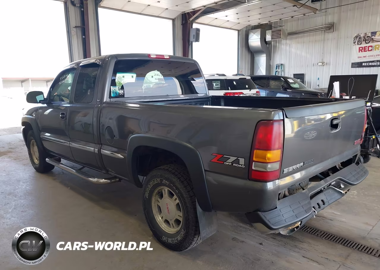 2001 GMC Sierra 1500 Sle VIN:1GTEK19T01E130738 - 3