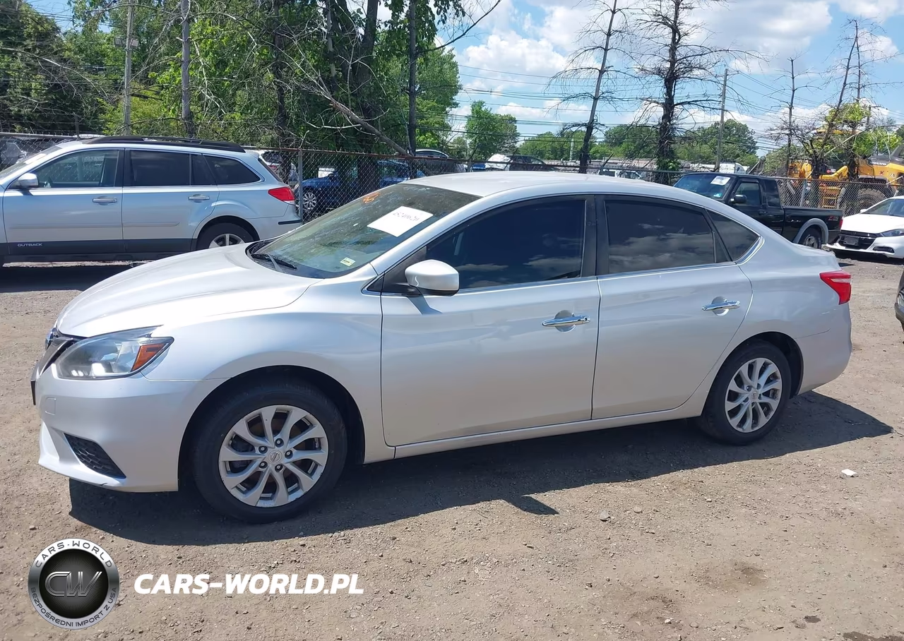 2019 Nissan Sentra Sv VIN:3N1AB7AP7KY313447 - 14