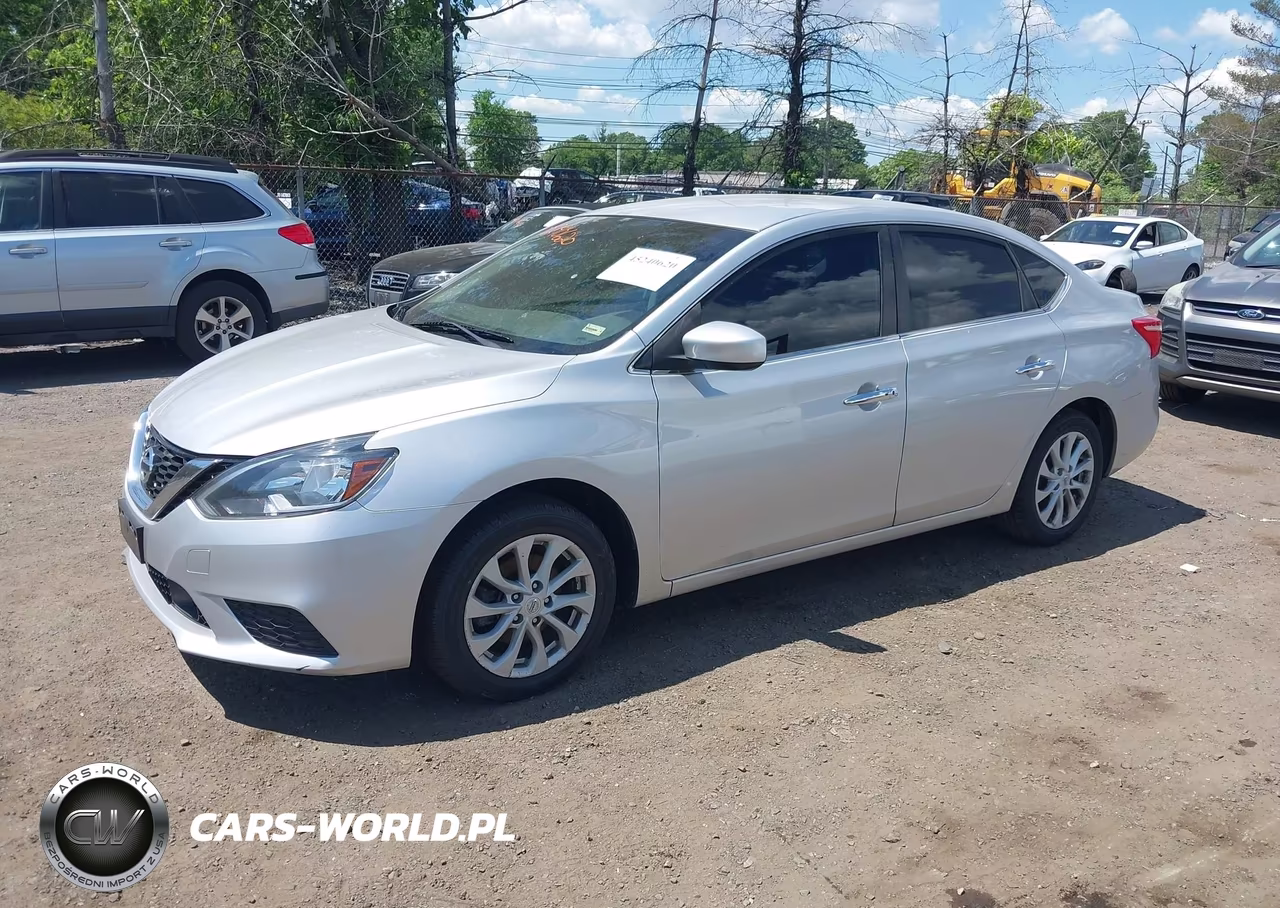 2019 Nissan Sentra Sv VIN:3N1AB7AP7KY313447 - 2