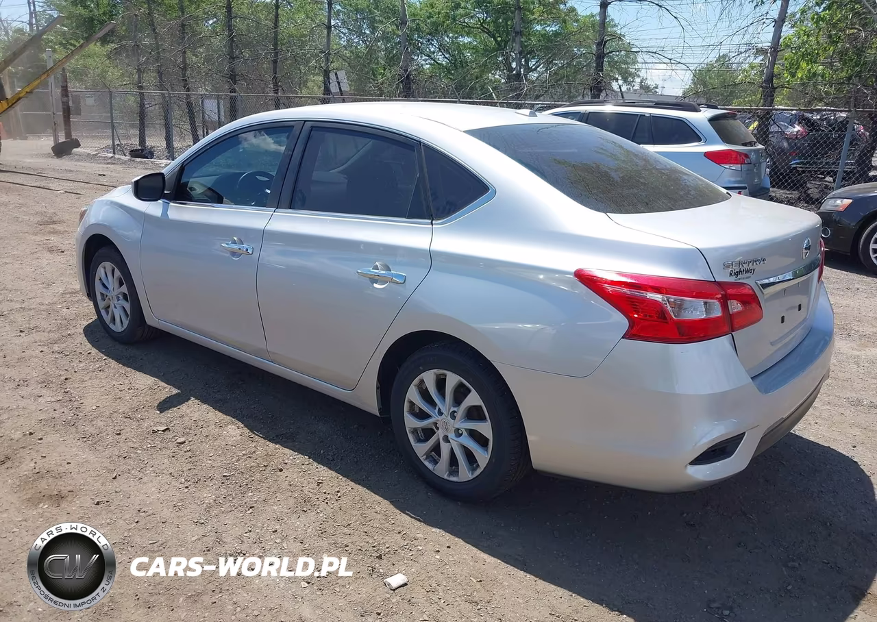 2019 Nissan Sentra Sv VIN:3N1AB7AP7KY313447 - 3