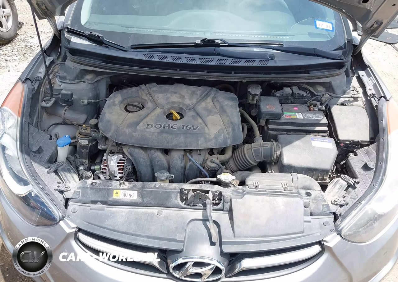 2012 Hyundai Elantra Limited (Ulsan Plant) VIN:KMHDH4AE0CU272858 - 10