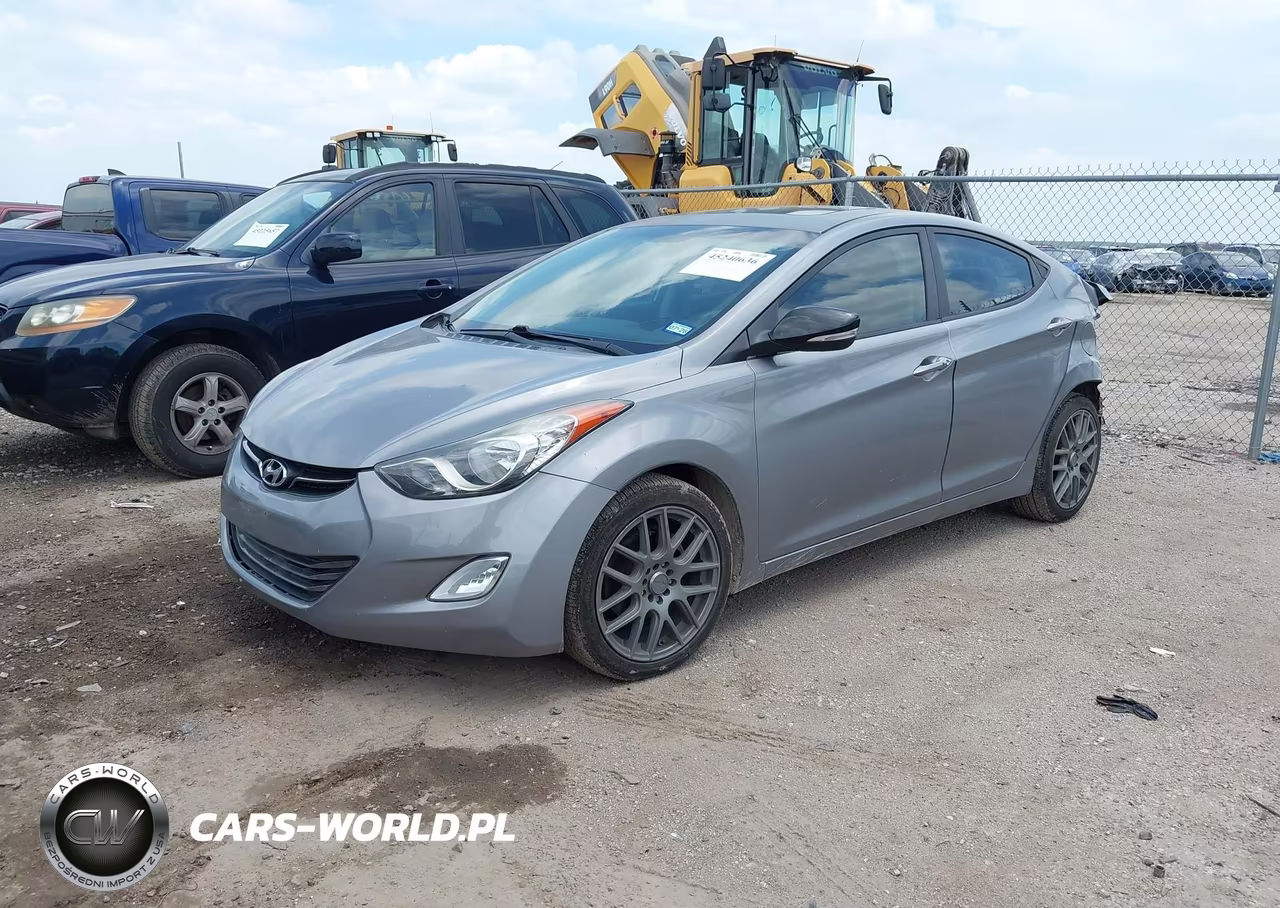 2012 Hyundai Elantra Limited (Ulsan Plant) VIN:KMHDH4AE0CU272858 - 2