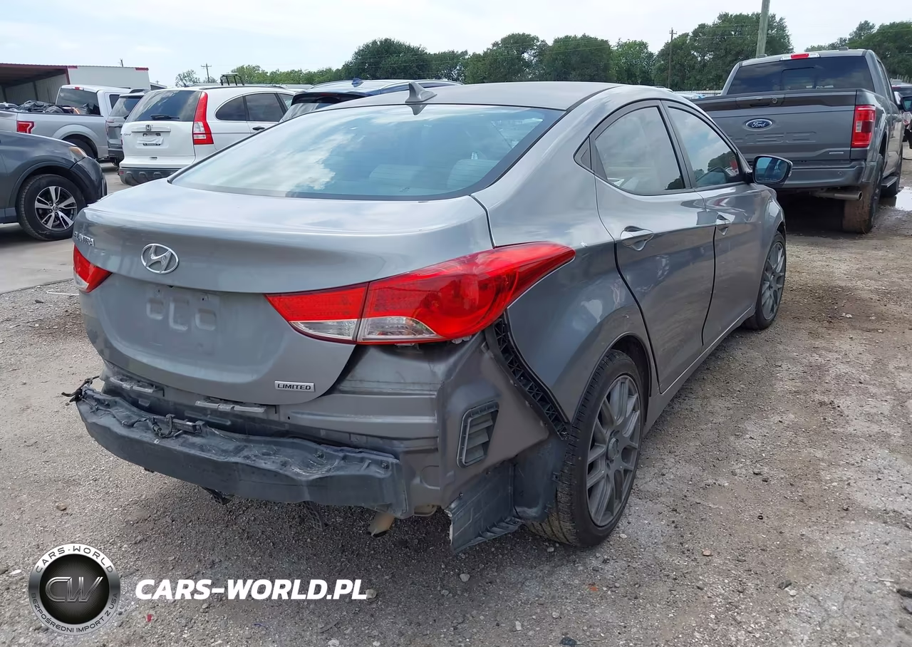 2012 Hyundai Elantra Limited (Ulsan Plant) VIN:KMHDH4AE0CU272858 - 4
