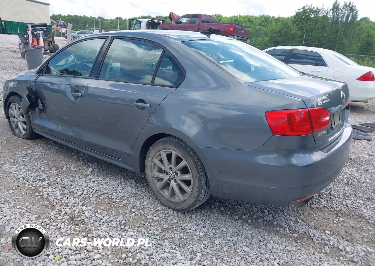 2012 Volkswagen Jetta 2.5L Se VIN:3VWDX7AJ7CM417062 - 3