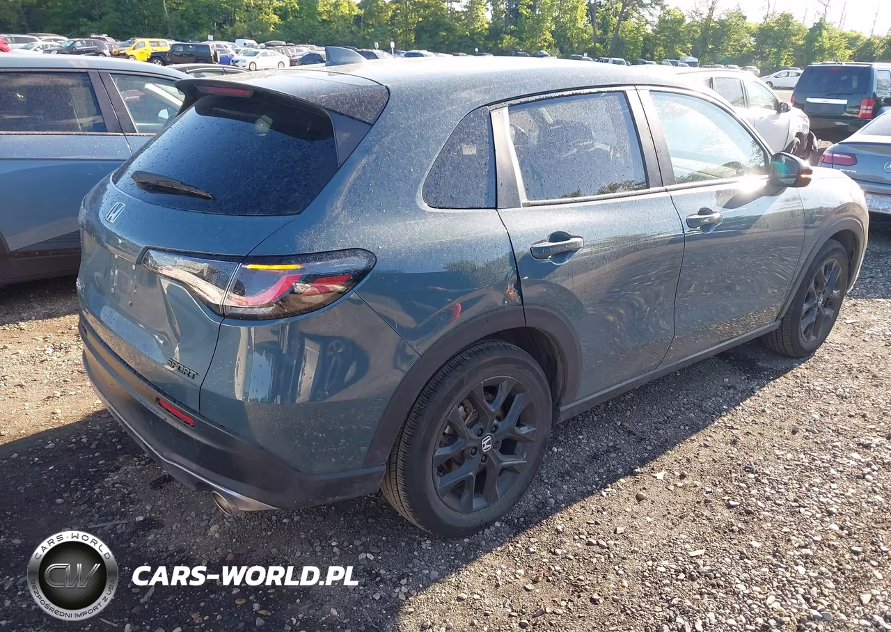 2025 Honda Hr-V Awd Sport VIN:3CZRZ2H5XSM746538 - 4