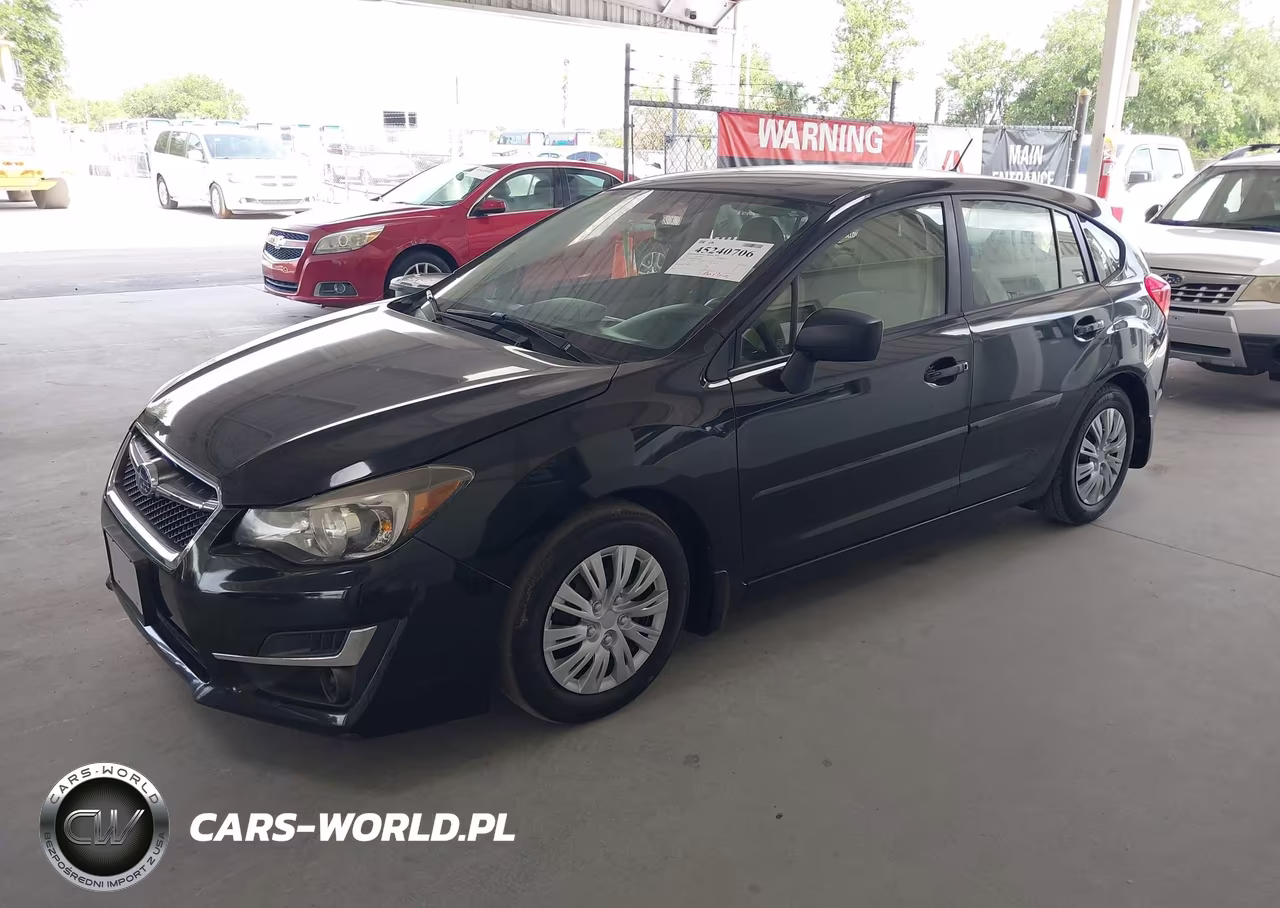 2016 Subaru Impreza 2.0I VIN:JF1GPAA63G9214978 - 2