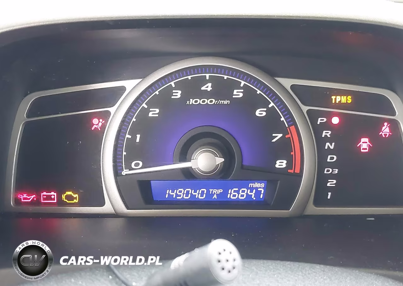 2008 Honda Civic Ex VIN:1HGFA16888L086308 - 7