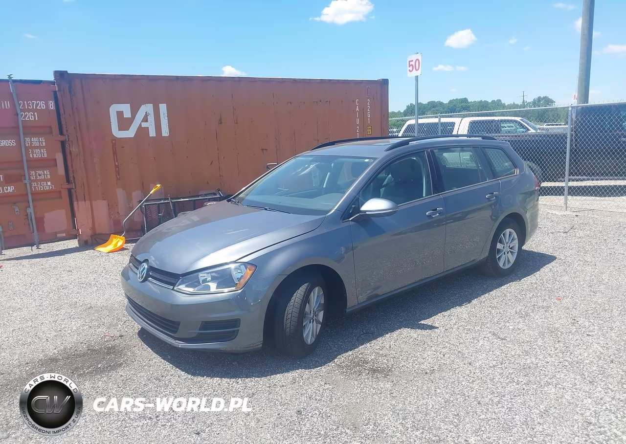 2015 Volkswagen Golf Sportwagen Tsi S 4-Door VIN:3VWC17AUXFM501324 - 2