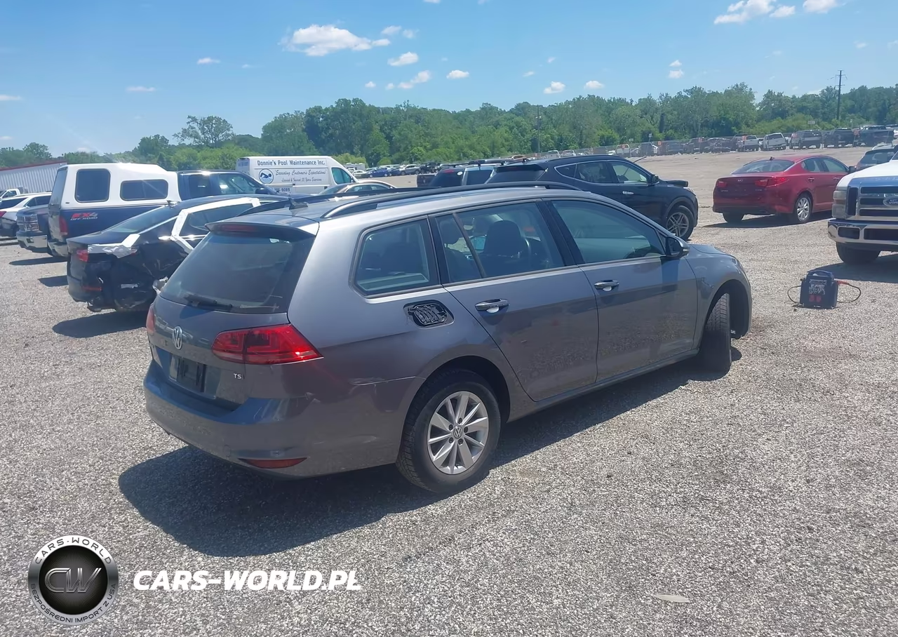 2015 Volkswagen Golf Sportwagen Tsi S 4-Door VIN:3VWC17AUXFM501324 - 4