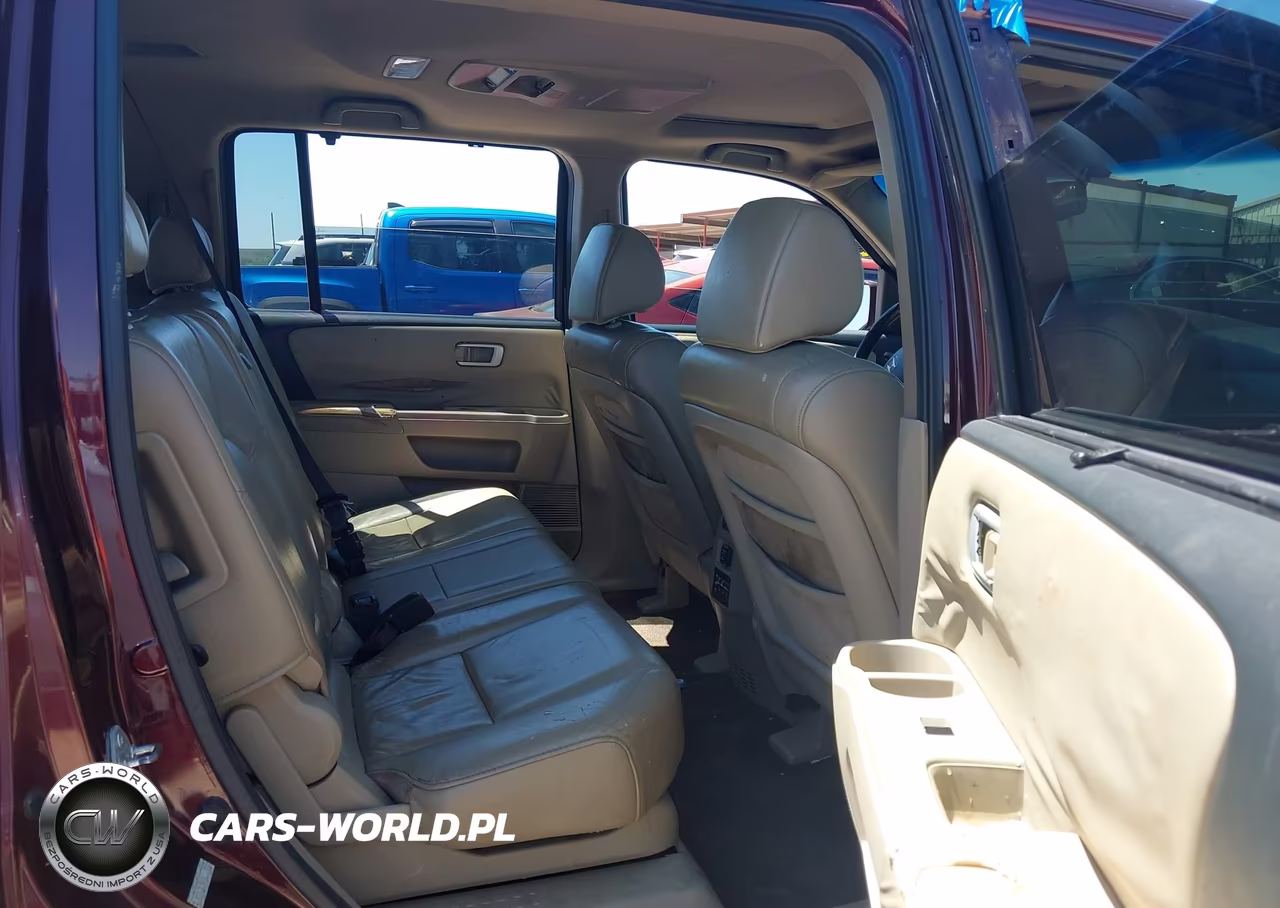 2011 Honda Pilot Touring VIN:5FNYF3H96BB019128 - 8