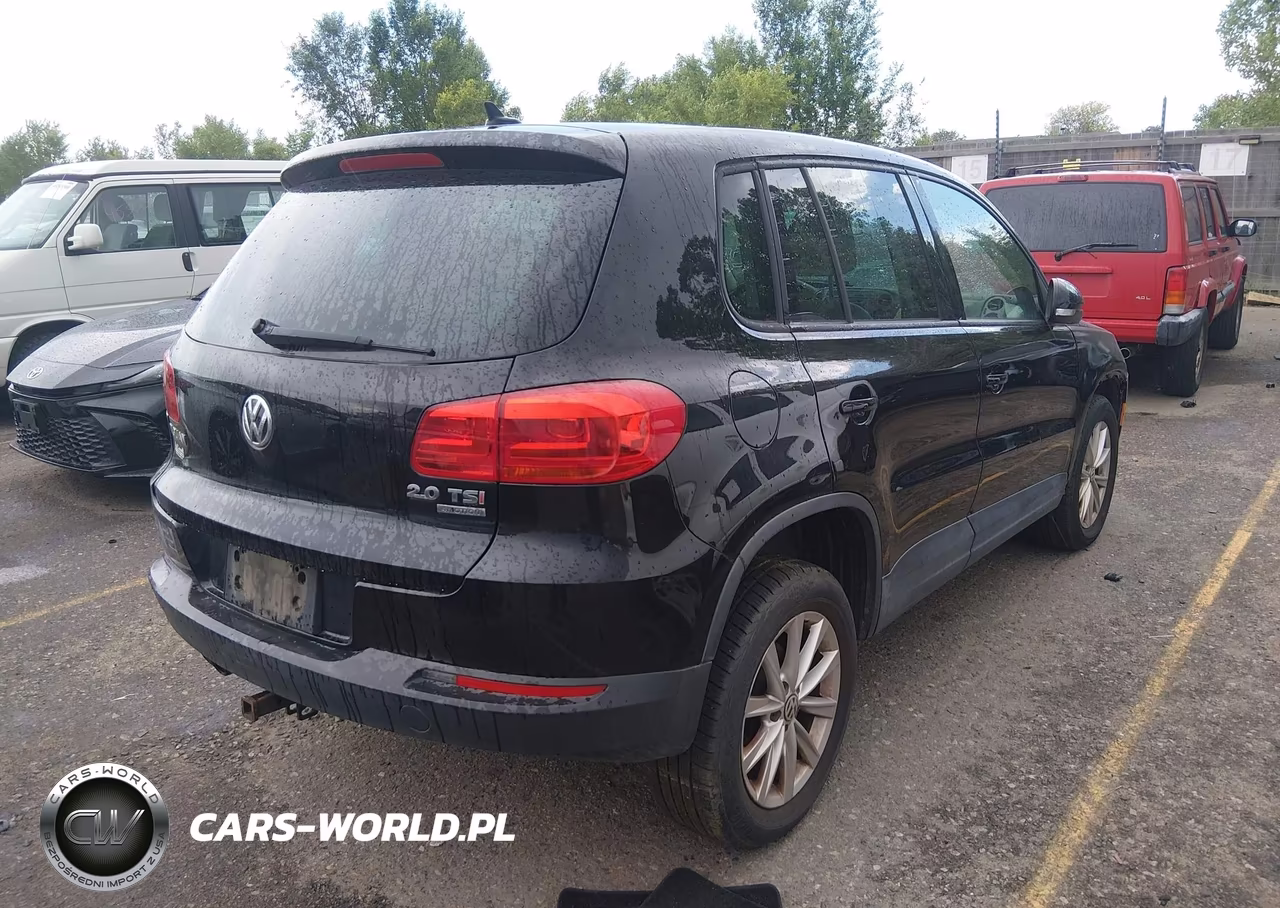 2014 Volkswagen Tiguan Se VIN:WVGBV3AX7EW553171 - 4