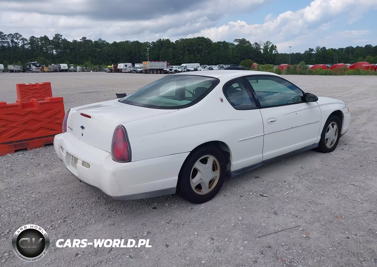 2001 Chevrolet Monte Carlo Ls VIN:2G1WW12E819226570 - 4