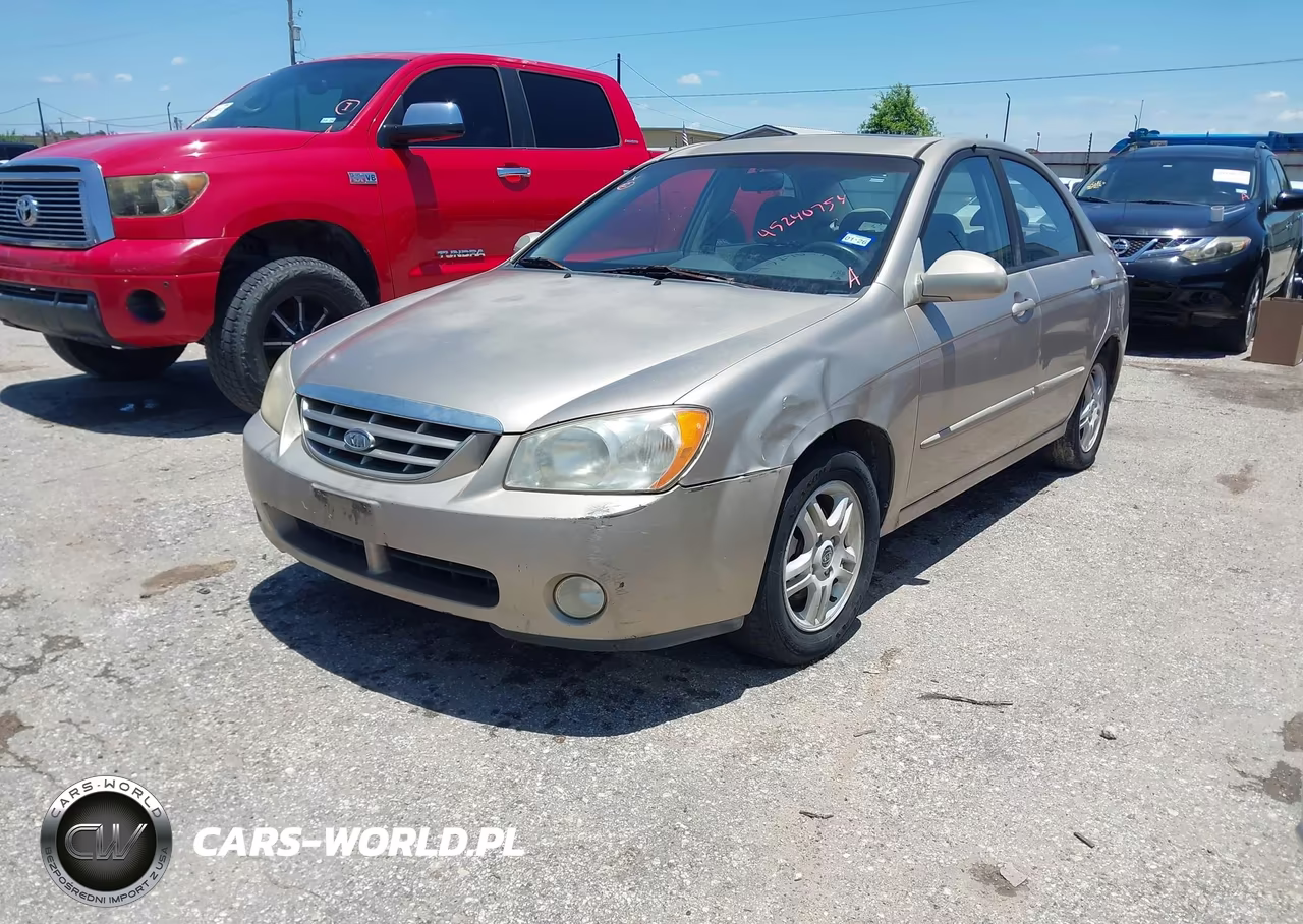 2005 Kia Spectra Ex-Lx-Sx VIN:KNAFE122X55188615 - 2